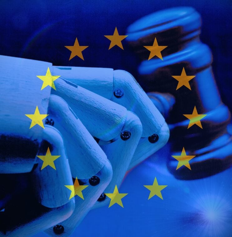 Robot hand with EU Stars